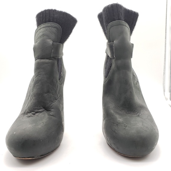 Matt Bernson Rogue Buckled heeled Ankle Booties - Picture 2 of 8